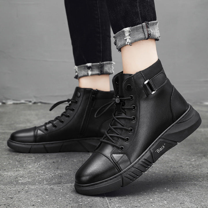 Women high sneaker boots with padded insole and non-slip sole Mune Fashion