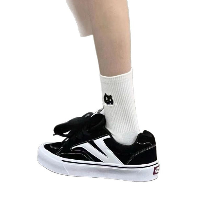 Women's fashionable sneakers with high sole Mune Fashion