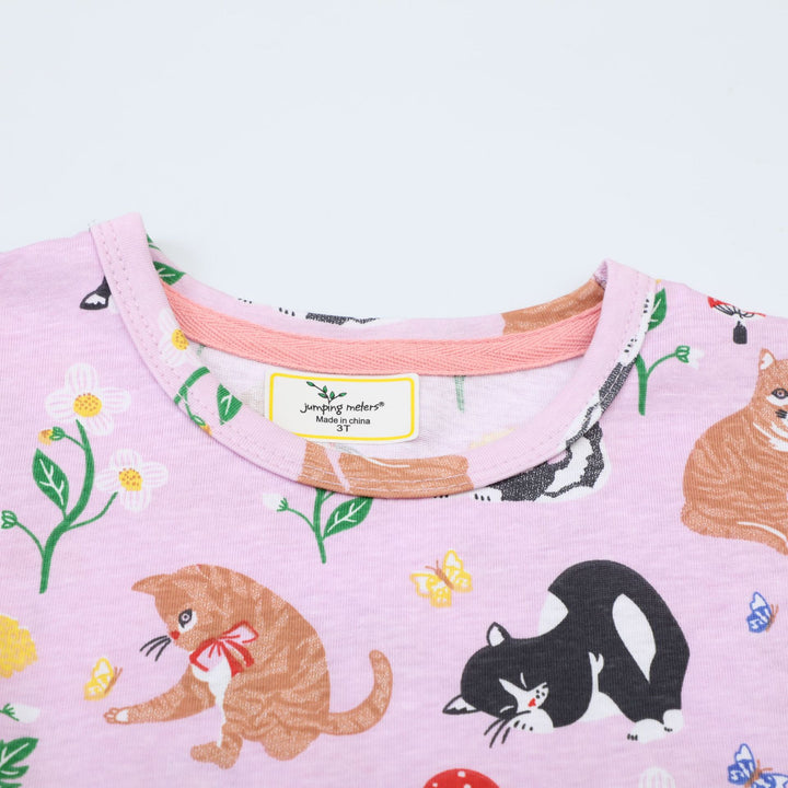 Girls T-Shirt Dress with Creative Pocket Design Mune Fashion