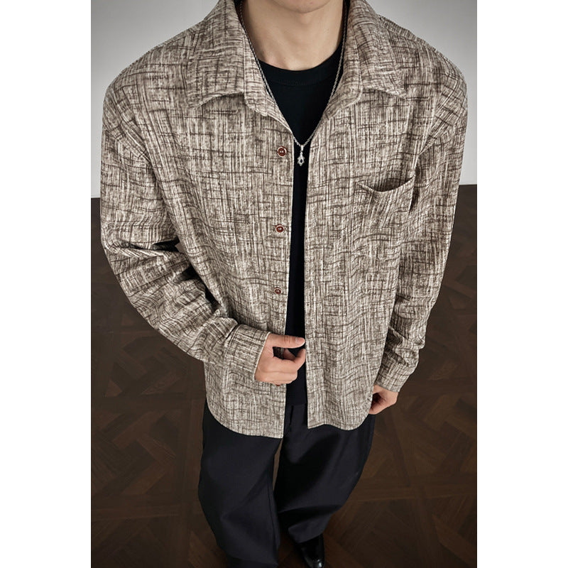 Men's Structured Leisure Blouse Mune Fashion