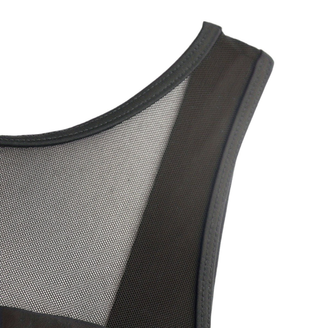Ladies High-Neck Swimsuit with Transparent Mesh Details Mune Fashion