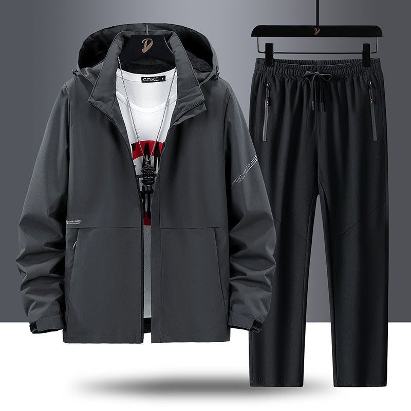 Men's Practical Sports Set with Jacket and Pants Mune Fashion