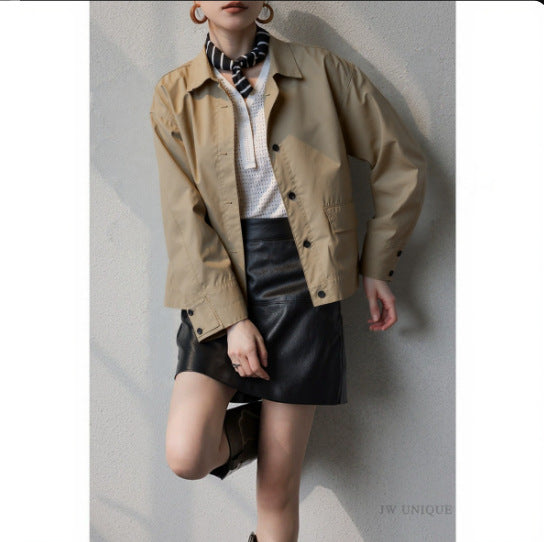Women's Stylish Utility Jacket with Versatile Design Mune Fashion