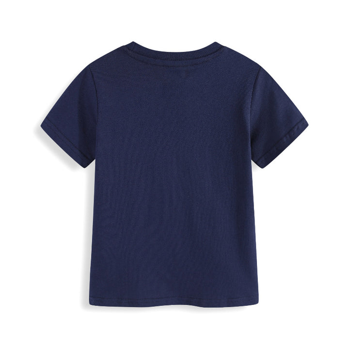 Boys T-shirt with cute dinosaur appliqués Mune Fashion
