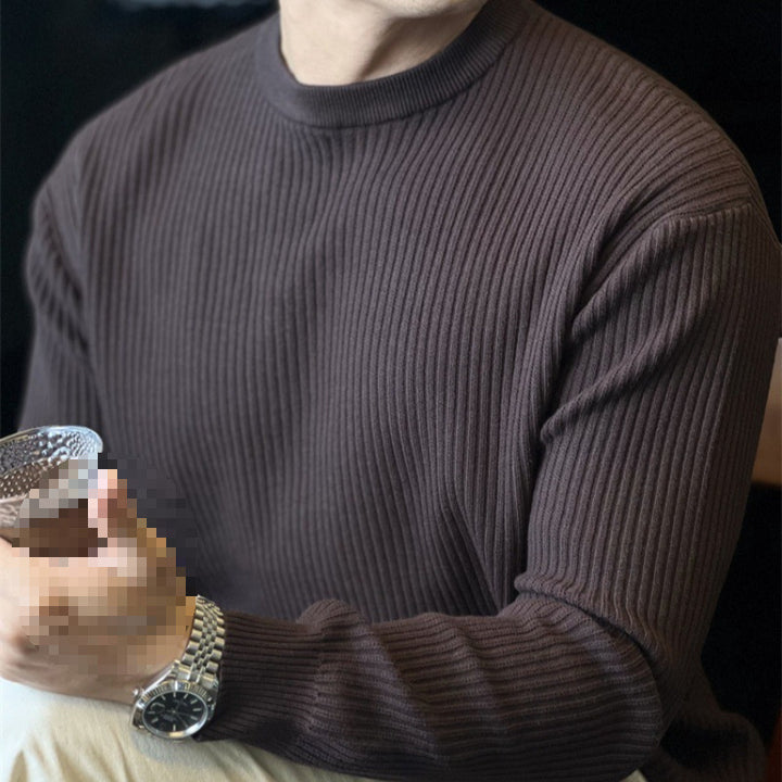 Men's Moderate Ribbed Sweater Mune Fashion
