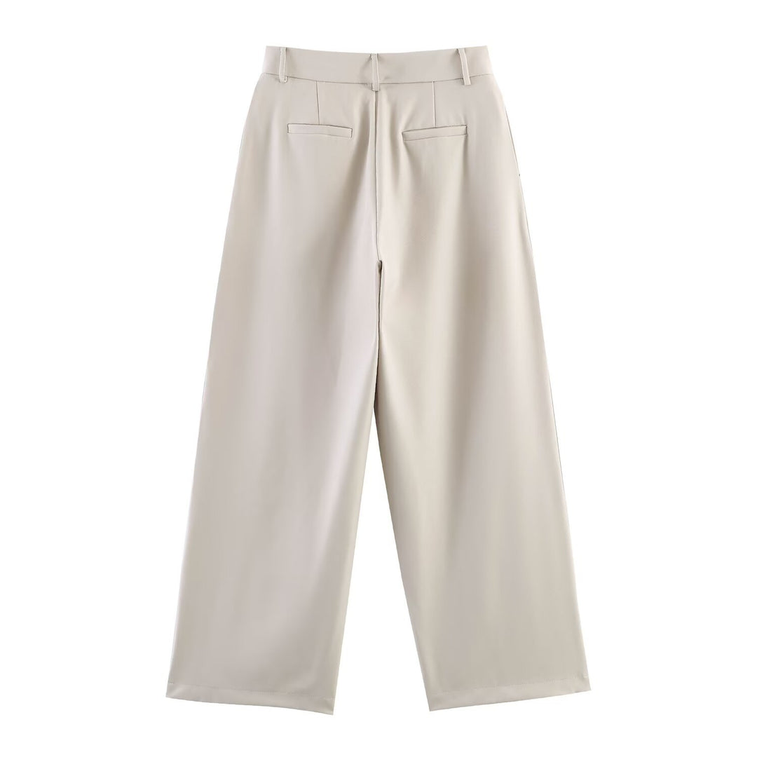 Women’s culotte trousers with a high waist and wide leg Mune Fashion