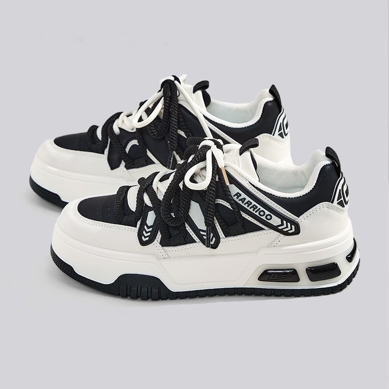 Ladies sporty sneakers with cushioning elements and robust sole Mune Fashion