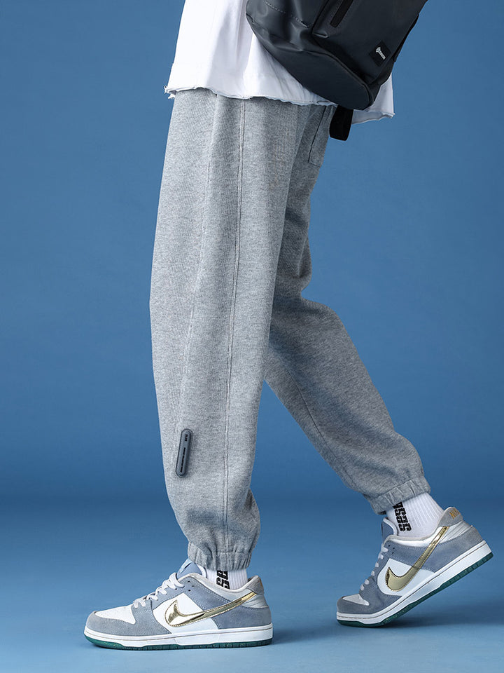 Unisex Relax-Fleece Jogging Pants with Elastic Waistband and Cuffs Mune Fashion