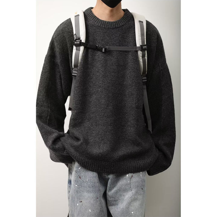 Men's Loose Knit Sweater Mune Fashion