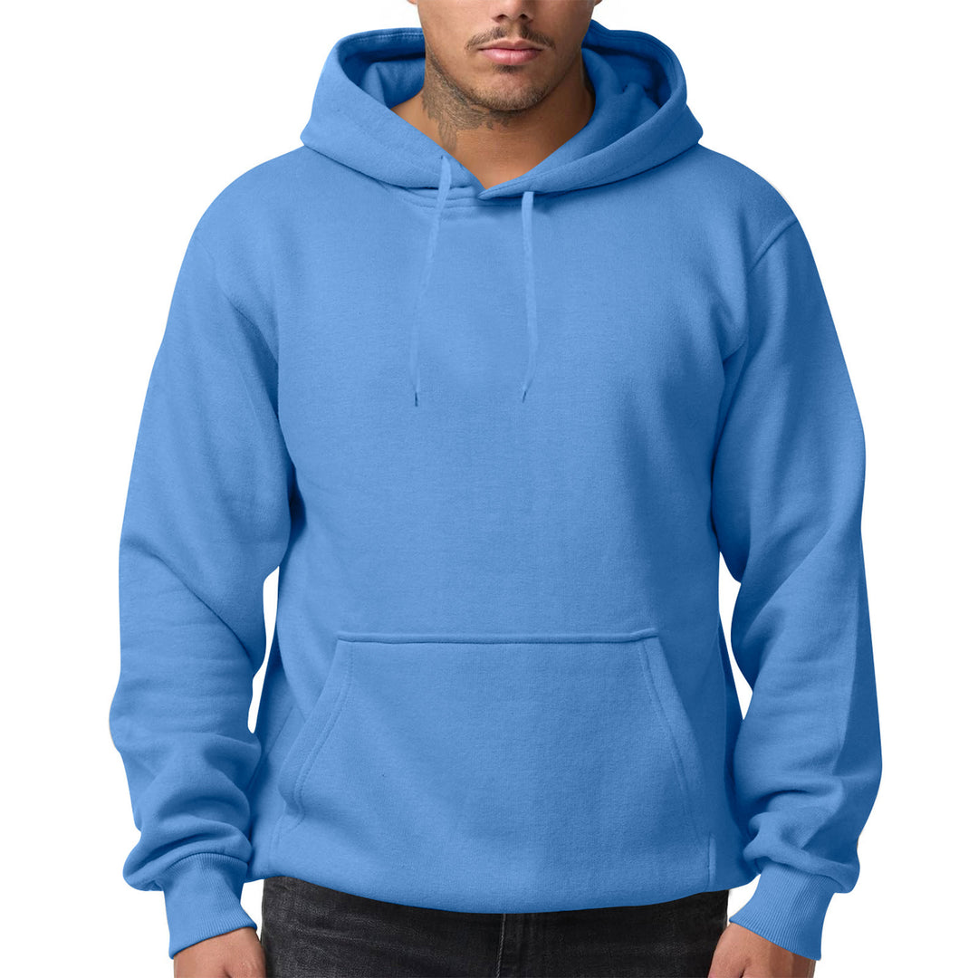 Men's nan Premium Hoodie with kangaroo pocket, brushed fleece interior, reinforced neck seam, and ribbed hem Mune Fashion