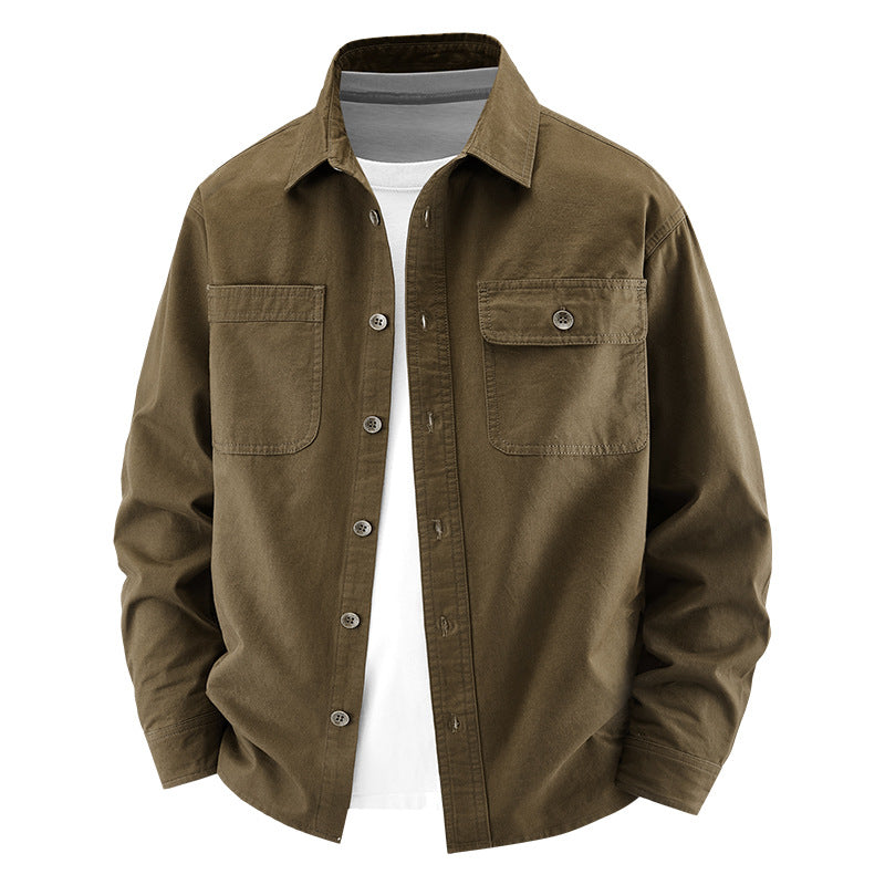 Men's Casual Utility Shirt Jacket Mune Fashion