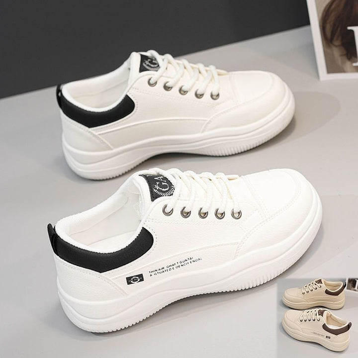 Women's Casual Sneakers with Breathable Surface Structure and Cushioned Sole Mune Fashion