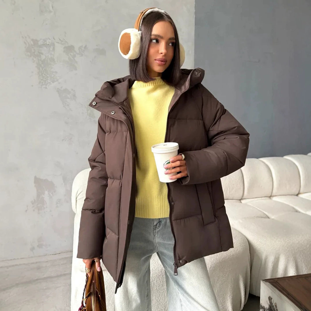 Women's Fashionable Oversized Down Jacket