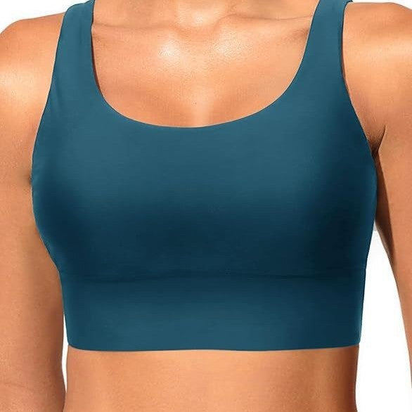 Women's sporty crop top with classic stripes Mune Fashion