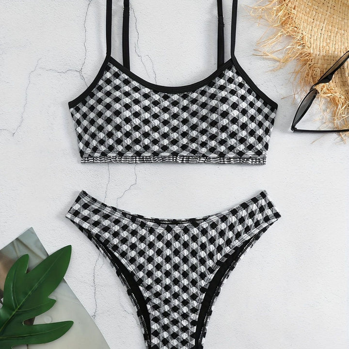 Women Casual Crop-Top Bikini Mune Fashion