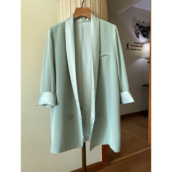 Ladies Elegant Tuxedo Blazer Mune Fashion