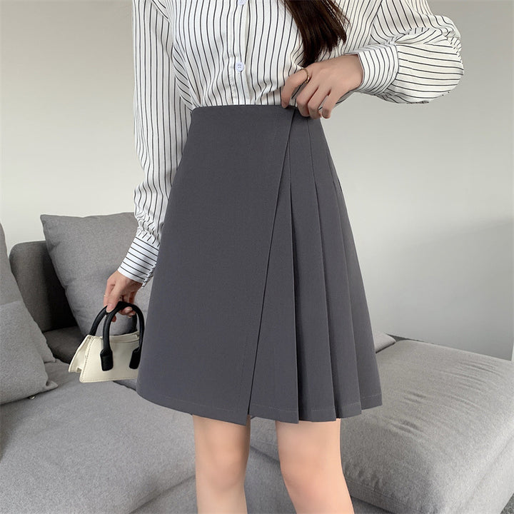 Women's Pleated Mini Skirt with High Waist Mune Fashion