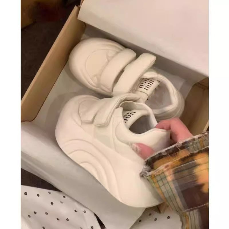 Women's Platform Sneakers with Velcro Mune Fashion