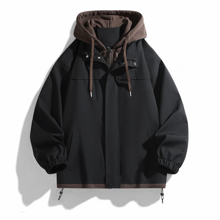 Men's Practical Transition Jacket with Hood Mune Fashion