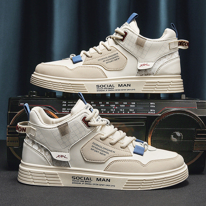 Women's sporty sneakers with modern design elements and slip-resistant sole Mune Fashion