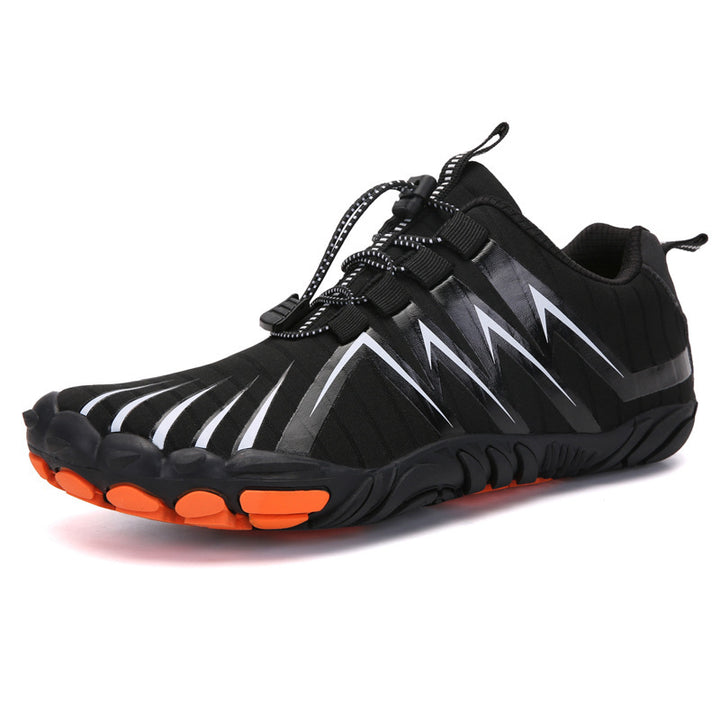 Women's nano elastic aquasport shoe with quick pull closure, non-slip rubber sole, and flexible toe protection Mune Fashion