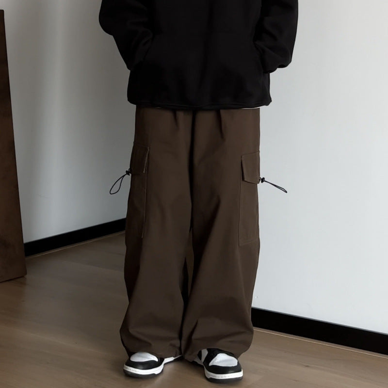 Men's Practical Cargo Pants with Adjustable Waist Mune Fashion