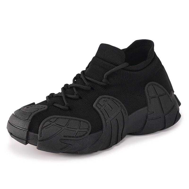 Men's nan robust tactical sneaker with seamless knit shaft, shock-absorbing EVA midsole and profiled protective overlay Mune Fashion