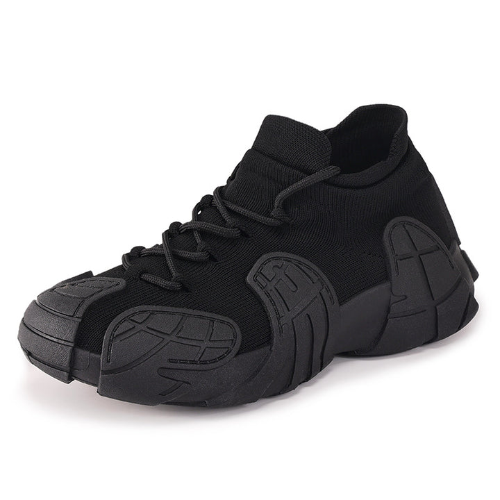 Men's nan robust tactical sneaker with seamless knit shaft, shock-absorbing EVA midsole and profiled protective overlay Mune Fashion