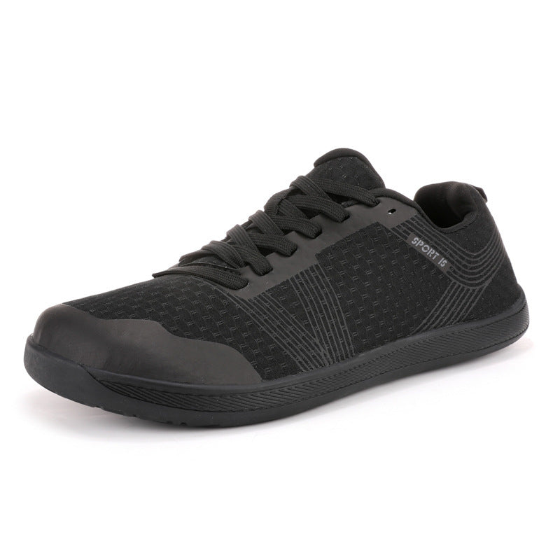 Men's low city sneakers with perforated mesh upper material, reinforced toe cap, and flexible outsole Mune Fashion