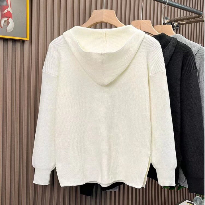Women Comfortable Hoodie with Zipper Mune Fashion