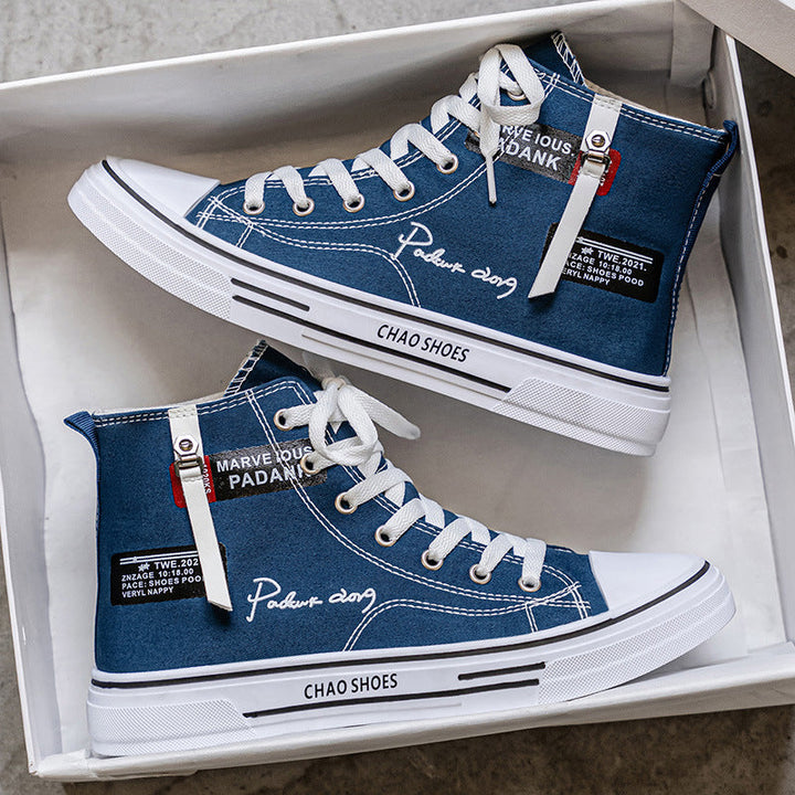Women's High Sneakers with Modern Design and Comfortable Insole Mune Fashion