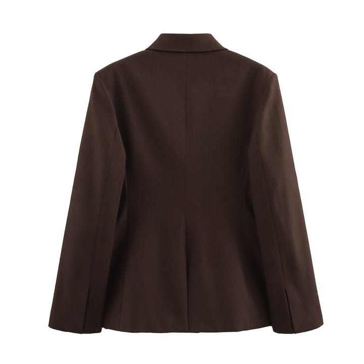 Women A-line Mini Skirt made of Wool Blend with Decorative Seams Mune Fashion