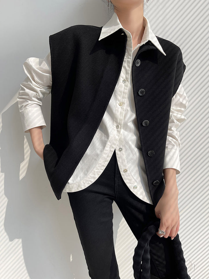 Women's Fashionable Oversized Vest Mune Fashion