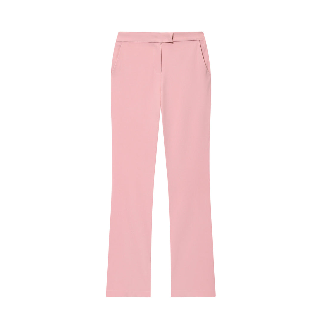 Women's tailored suit trousers with straight leg, concealed seam and side pockets Mune Fashion