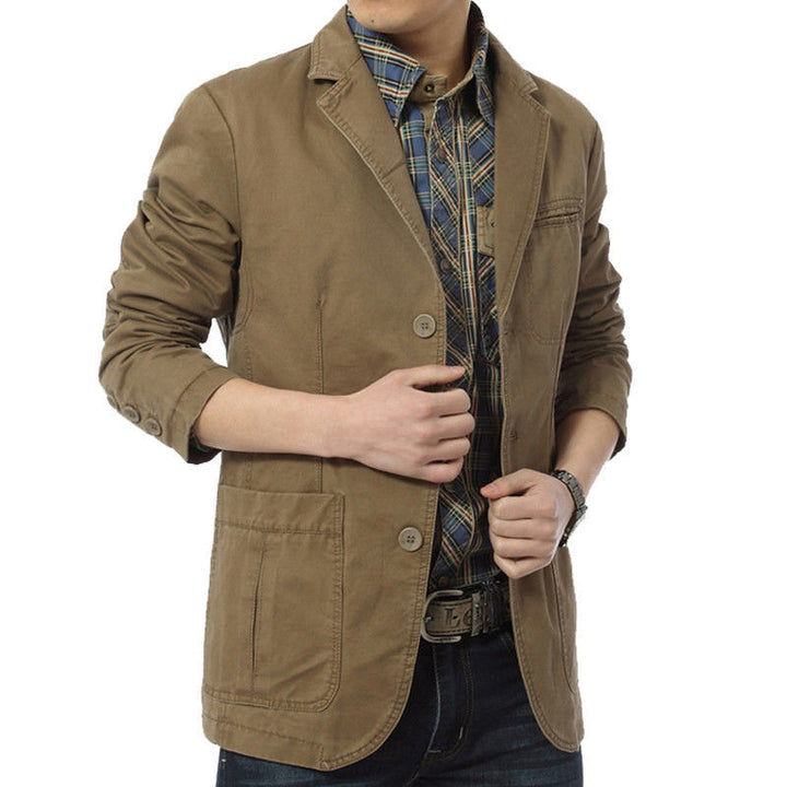 Men's Sporty Linen Jacket Mune Fashion