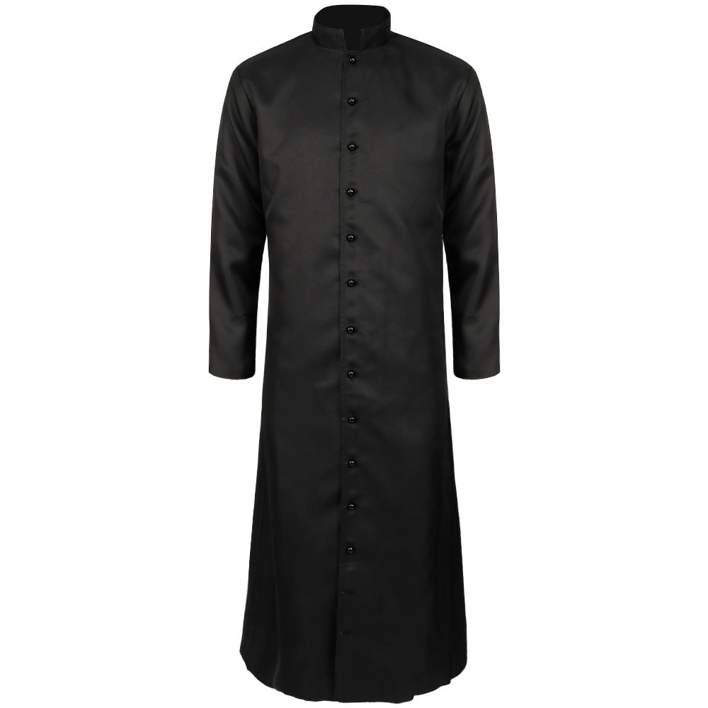 Ladies nan elegant maxicape coat with tiered shoulder capes and stand-up collar Mune Fashion