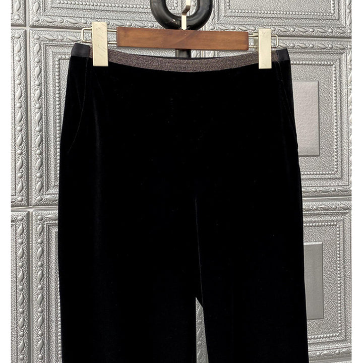Women Comfortable and Elegant Velvet Pants Mune Fashion