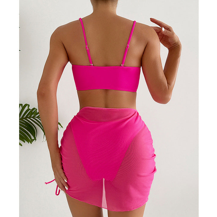 Women’s bikini set with elegant bustier and fashionable skirt Mune Fashion
