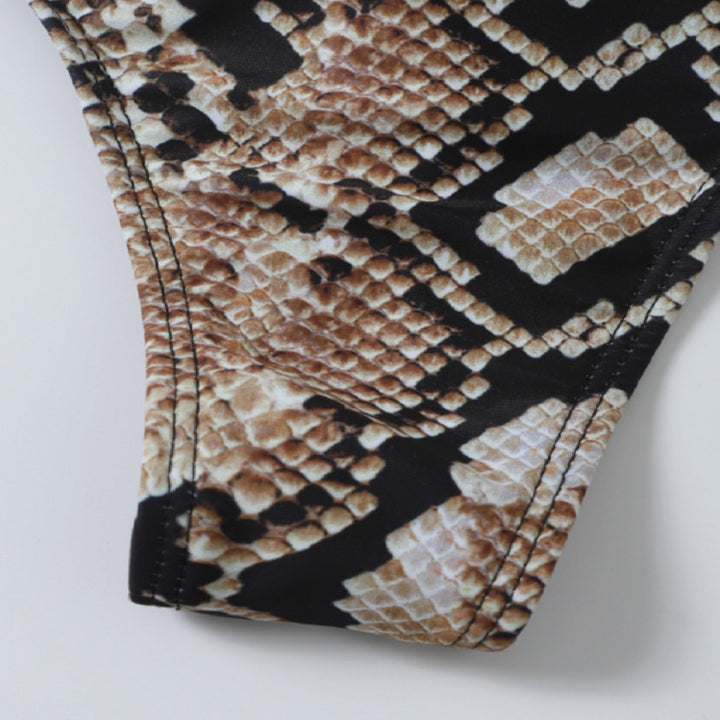 Women's bandeau bikini with innovative snake design Mune Fashion