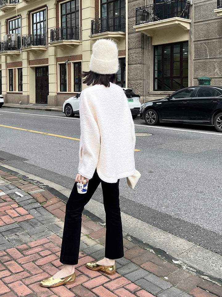 Ladies Elegant and Comfortable Cord Pants Drune