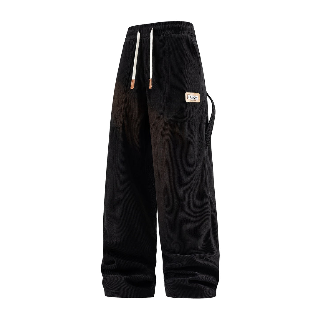 Women's Loose Casual Pants with Drawstring Mune Fashion