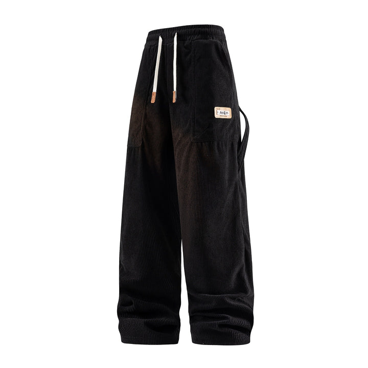 Women's Loose Casual Pants with Drawstring Mune Fashion
