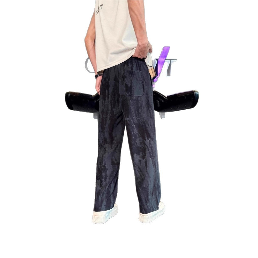 Men's sporty casual pants with elastic waistband Mune Fashion