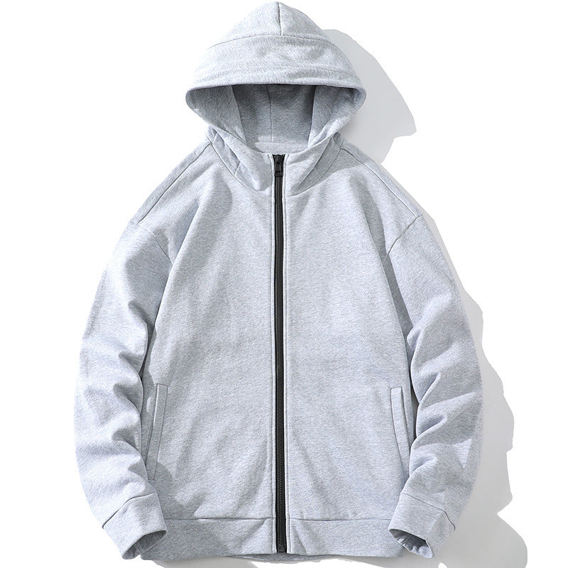 Unisex Oversize Hooded Zip Jacket made of soft fleece with a full zipper and side pockets Mune Fashion