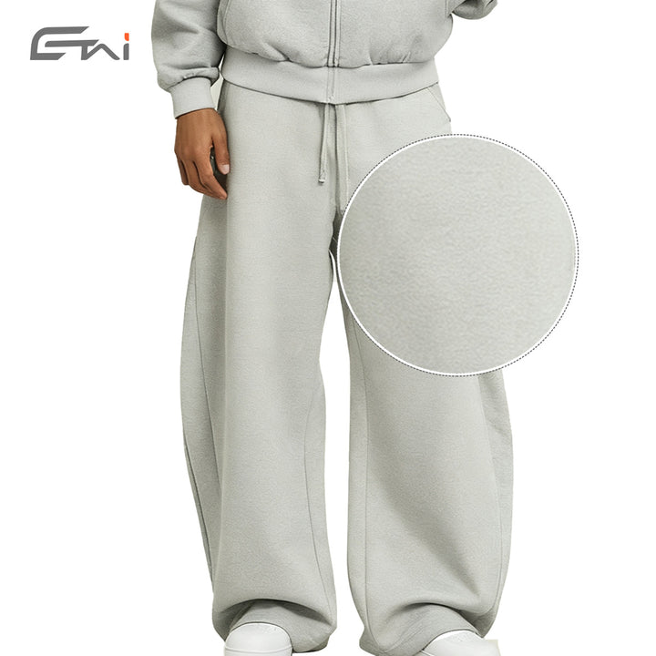 Women's loose-fitting jogging pants with elastic waist, drawstring, and side pockets Mune Fashion