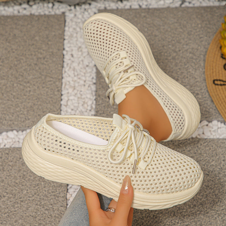 Women's breathable sneakers with elastic upper material and comfortable sole Mune Fashion