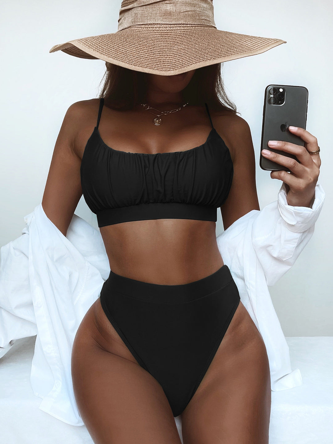 Ladies High-Cut Bikini Mune Fashion