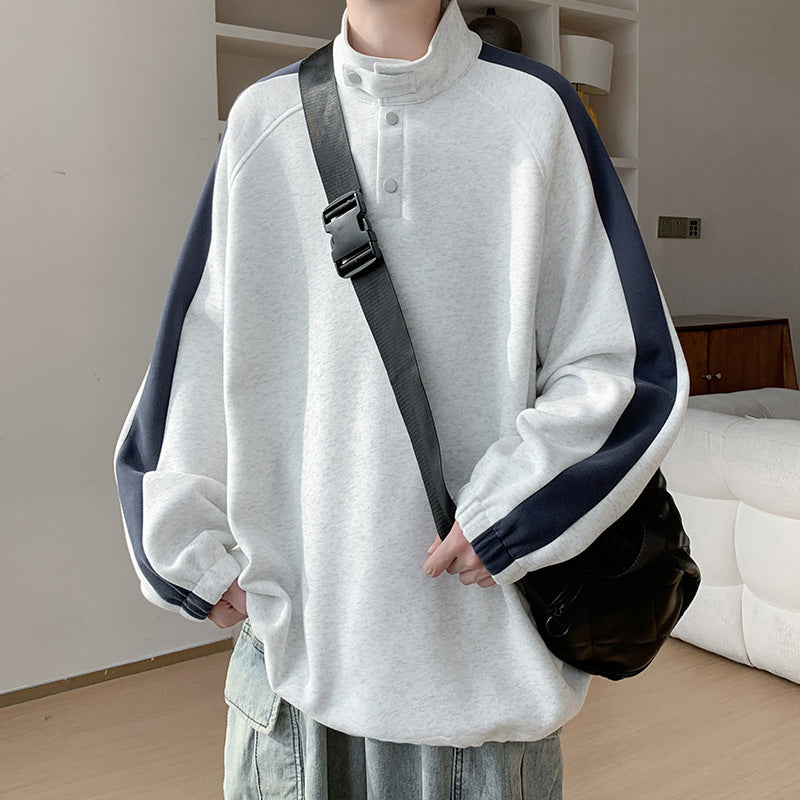 Men's Casual Overshirt Pullover Mune Fashion