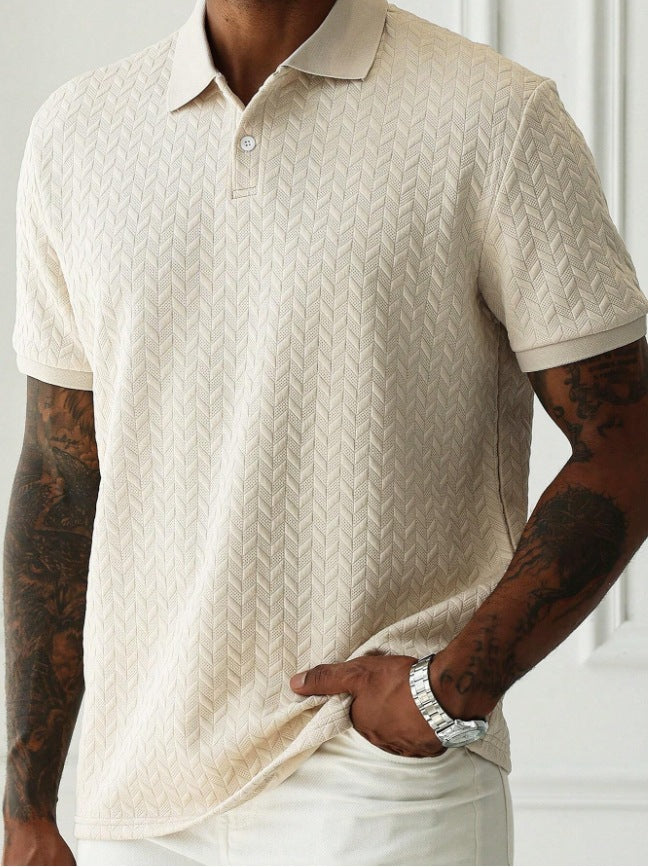 Men's polo shirt in elegant design Mune Fashion