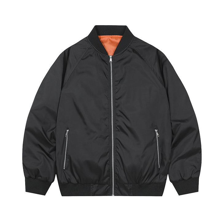 Men's Stylish Bomber Jacket with High Collar Mune Fashion